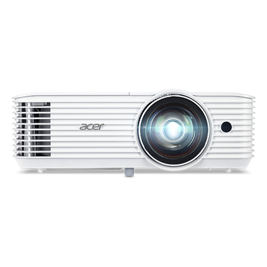 Acer DLP S1286H (ShortThrow) - 3500lm, XGA, 20000: 1, HDMI, VGA, USB, repro., Biely