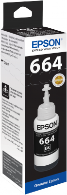 Atrament Epson 664 Black - originálny