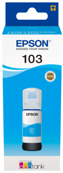 Atrament Epson 103 Cyan - originálny