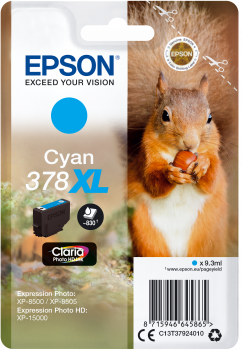 Epson 378XL Cyan - originálny