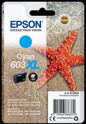 Epson 603XL Cyan - originálny