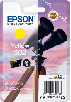 Epson 502 Yellow - originálny