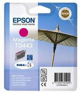 EPSON magenta C64 / C66 / C84 / C86 / CX3650 / CX6400 HICAP T0443 DURABrite